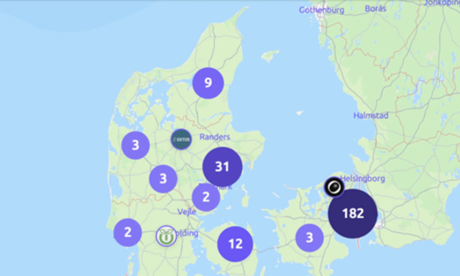 The top 250 Danish AI tools and companies on the map
