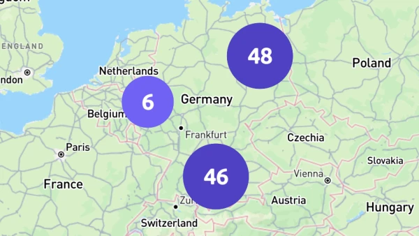 The top [map_actual_displayed_tools] German AI tools on the map