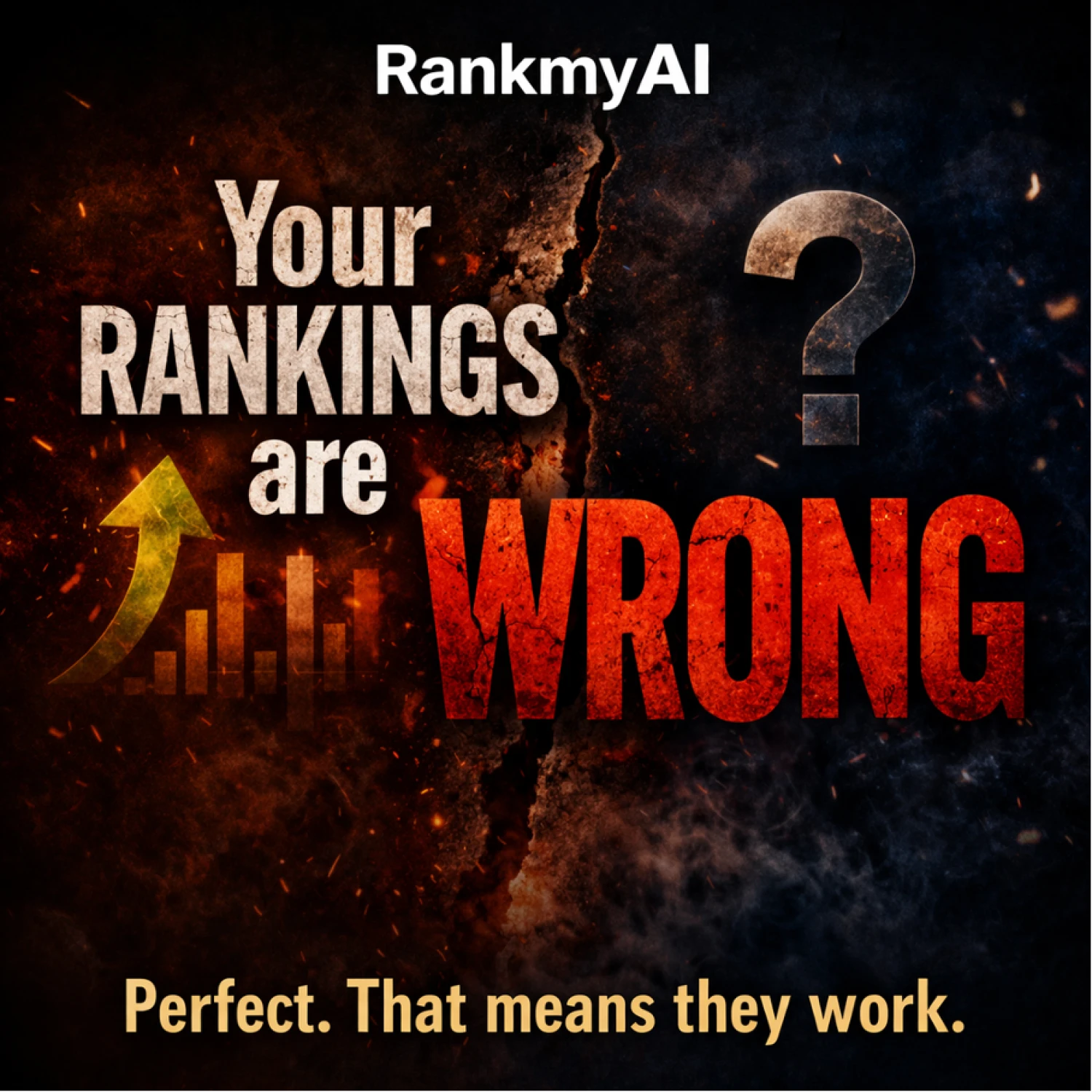 “Your rankings are wrong.” Perfect! That means they work.