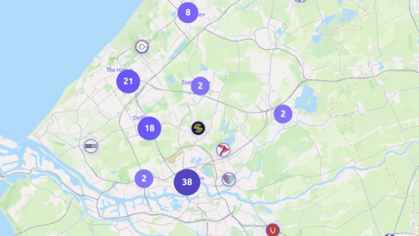 The Province of Zuid Holland AI Ecosystem Map